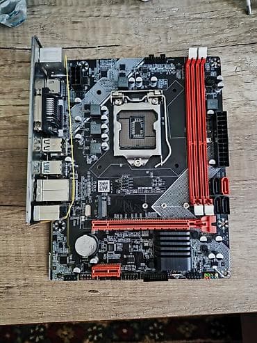 intel core i3 12100: Материнская плата для ПК, Б/у, Huananzhi, LGA1155, Micro-ATX — 1
