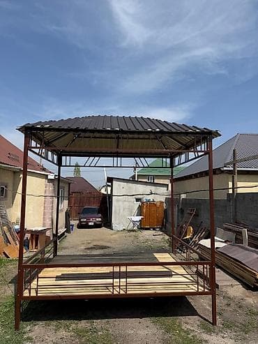 беседки из дерева: Беседка Металл — 5