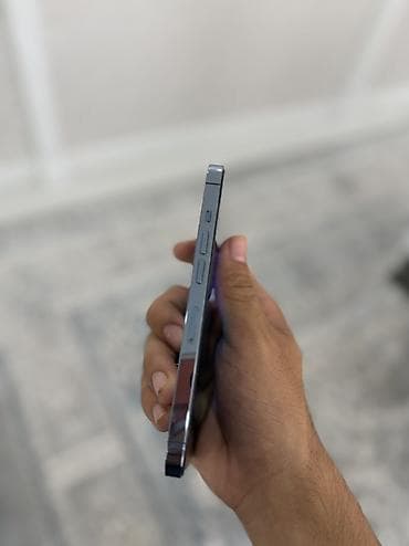 купить бу apple watch: IPhone 13 Pro, Б/у, 256 ГБ, Pacific Blue, Защитное стекло, Чехол, 88 % — 3