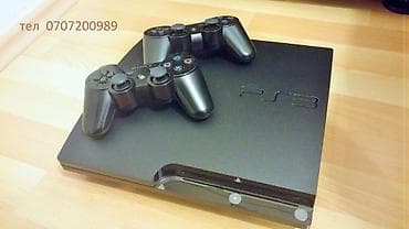 game stick: Продаю PS3 slim 320 гб прошитый 2 джойстика новый 22 игр внутри — 1