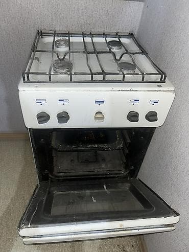 Газовая плита с духовкой, компактная, напольная. Основные — 1