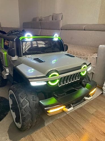 электронная машина детский: Детский электромобиль-внедорожник - Брутальный дизайн в стиле SUV — 2