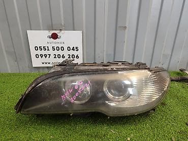 Автохимия: Передняя левая фара BMW 2004 г., Б/у, Оригинал, Германия — 1