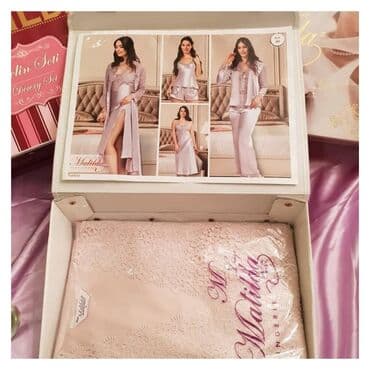 белая ночная сорочка: Комплект пеньюары атлас

Производство Турция — 2