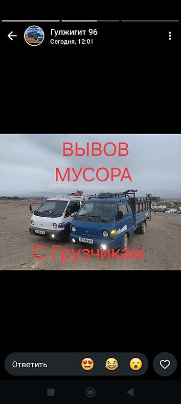 Услуги: Заказать Хендай портер, Вывоз строй мусора, C грузчиком — 1