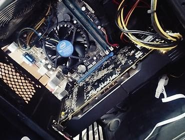 lga1155: Компьютер, ядер - 4, ОЗУ 16 ГБ, Игровой, Б/у, Intel Xeon, AMD Radeon RX 580, HDD + SSD — 4