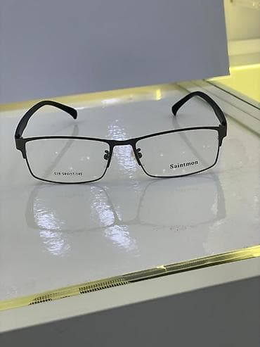 Көз айнектер: Очки Saintmon, модель 519 5 - Классическая прямоугольная оправа — 1