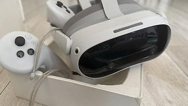 vr: PICO 4. Шлем виртуальной реальности с двумя контроллерами Комплект: - — 4