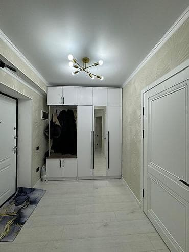 Батирлер: 1 бөлмө, 53 м², Жумушчу Шаарча Элитка, 8 кабат, Евро оңдоо — 9