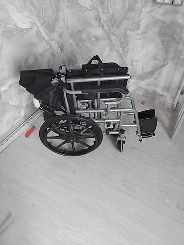 прокат костылей: Складная инвалидная коляска с ручным приводом. Основные особенности — 2