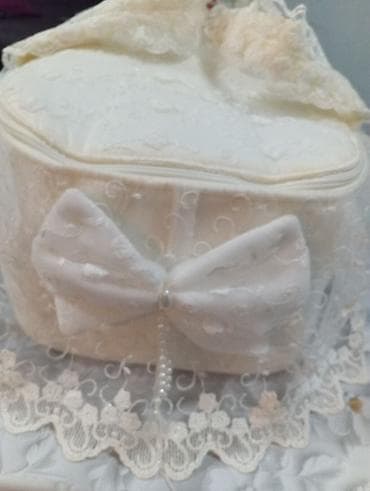 Нарядная переноска-люлька для новорождённого - Цвет: молочный/айвори