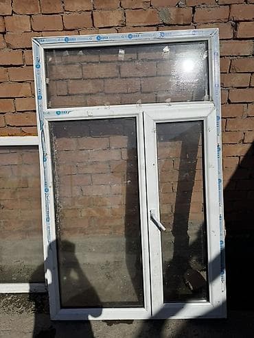 ош пластиковые окна: Продам б/у пластиковые окна — 2 шт. • Размер: 190×120 см • Все стекла — 1