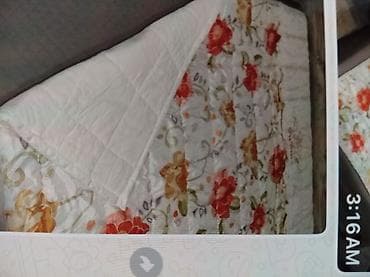 Одеяла и пледы: Плед, Турция, Б/у, Холлофайбер, Все сезоны — 2