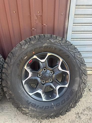 на джип диски: Колеса в сборе R 17, Всесезонная, Новый, Комплект, Внедорожные (АТ/МТ), Литые, отверстий - 5 — 6
