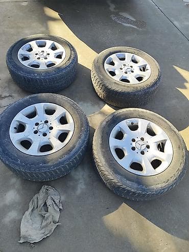 r 16: Колеса в сборе 225 / 60 / R 16, Зима, Комплект, Легковые, Литые, отверстий - 5 — 1