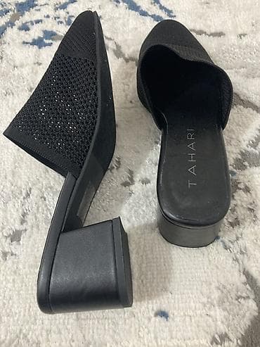 Личные вещи: Женские мюли TAHARI - Цвет: черный - Силуэт: заостренный мыс — 3