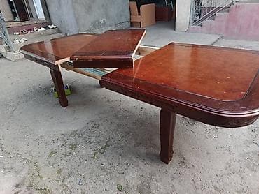 Столдор: Трансформер үстөлү Зал үчүн, Жайылуучу стол, түсү - Күрөң — 4