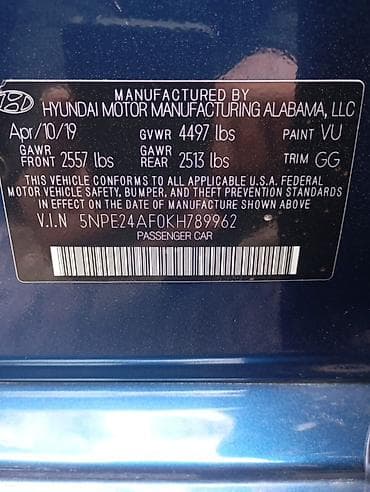 hyundai solaris 2016: Hyundai Sonata: 2019 г., 2.4 л, Автомат, Бензин, Седан — 3