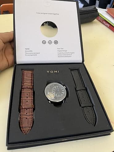 Набор часов TOMI Face Gear - Бренд: TOMI (с 2008) — «trendy brand for