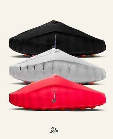 Сабо, 37, 38, 39, Nike, Новый, цвет - Черный, Самовывоз, Платная доставка