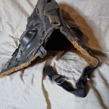 дополнительные приборы: Шлем лётчика .1948- год . Б/у . Антикварный раритет . СССР — 5