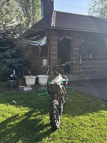 70 сом: Питбайк AQAQ/APAQ 56 (дизайн синего/чёрного цвета) — кроссовый — 4