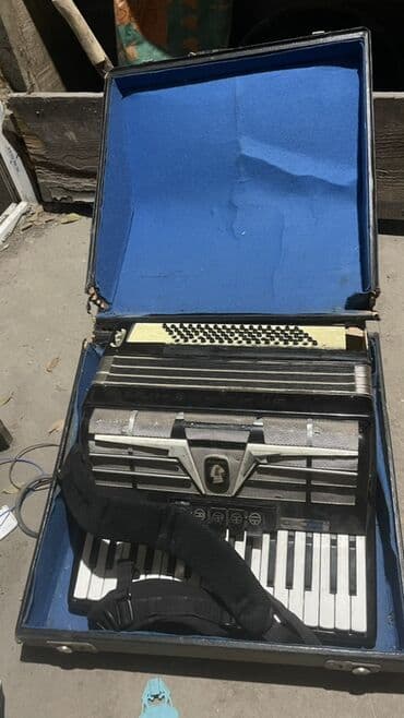 аккордеон вельтмейстер цена бу москва: Аккордеон с кейсом. Описание: - Клавишная сторона: 41 клавиша — 1