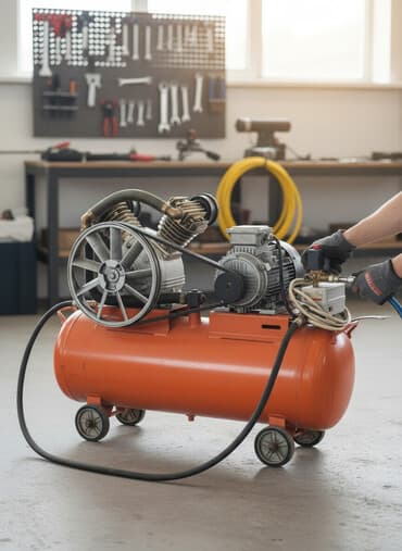 вольво бак: Компрессор Для покраски, Электрический, Поршневой — 1