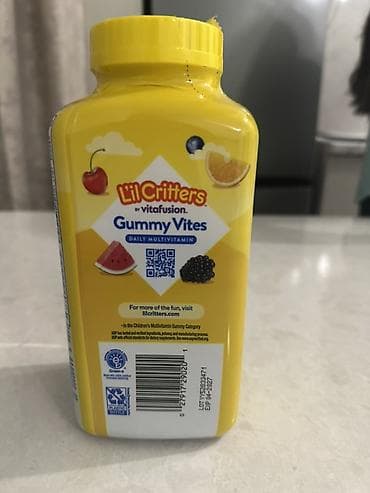 Красота и здоровье: L’il Critters by vitafusion Gummy Vites — детские жевательные — 3