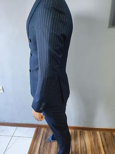 Костюмы: Мужской костюм, 5XL, Umbro PLC, Б/у, цвет - Синий, Самовывоз — 3