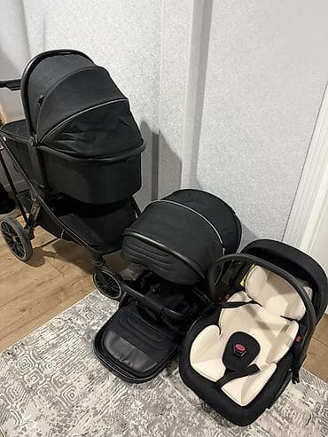 ходунки толокар: Детская коляска 3 в 1 (люлька + прогулочный блок + автолюлька) В — 2