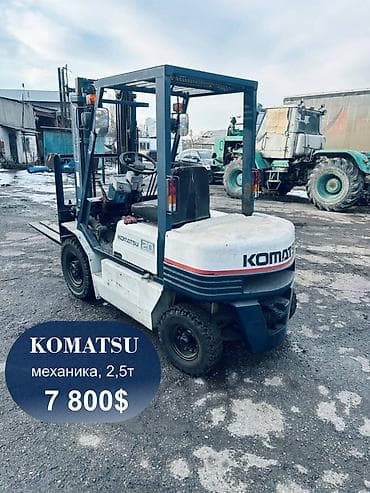 Погрузчик, Komatsu, Колесный, Вилочный at lalafo.kg Погрузчик, Komatsu, Колесный, Вилочный