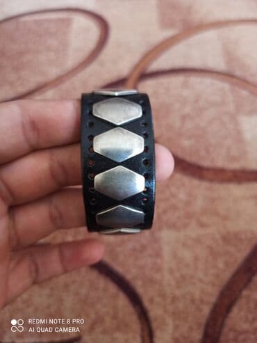 кожанный браслет: Браслеты. Почти новые,отличное состояние,кожанные все натуральная — 14