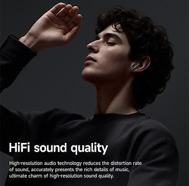 hoco eq33: Беспроводные наушники Hoco EQ33 (TWS) - Чистый звук Hi‑Fi: технология — 2