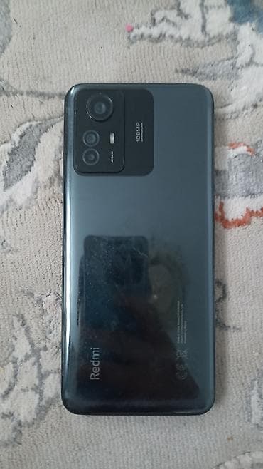 pocco m5: Redmi, Redmi Note 12S, Б/у, 256 ГБ, цвет - Черный, 2 SIM — 1