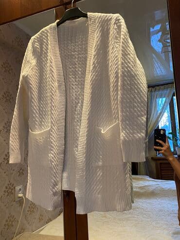 тёплая кофт кардиган: Кофта, Осень-весна, S, XS — 1