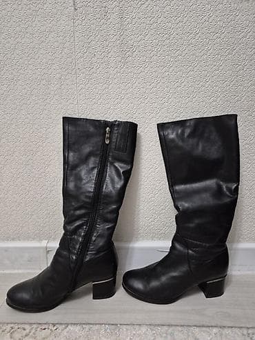 Сапоги, 35, & Other Stories, Б/у, цвет - Черный, Самовывоз, Платная доставка