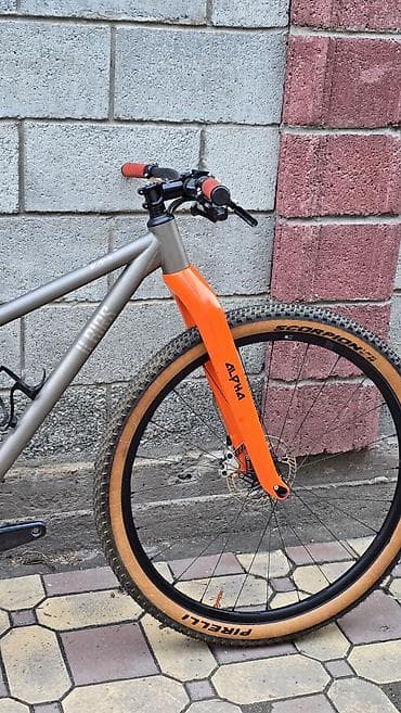 велосипед титановые: MTB Titanium bike, new Kyrgyz brand "ILBIRS" All components original — 1