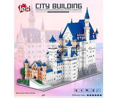 кубик рубик: Конструктор Lezi, представляющий собой масштабную модель замка — 5