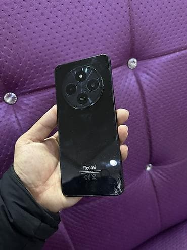 Redmi, Redmi 14C, Б/у, 128 ГБ, цвет - Черный, 2 SIM