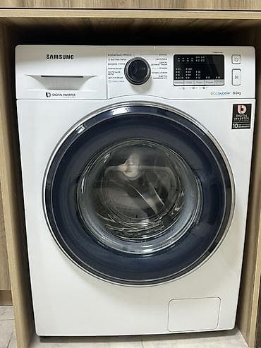 сони плейстейшен 4 продаю: Стиральная машина Samsung EcoBubble, загрузка 8 кг - Фронтальная — 1