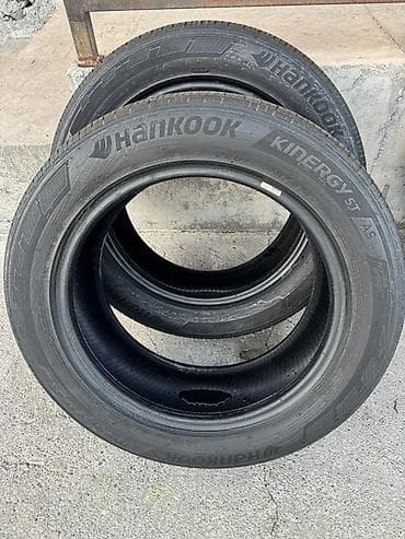 surf 130: Шины 225 / 55 / R 17, Лето, Б/у, Комплект, Легковые, Hankook — 1