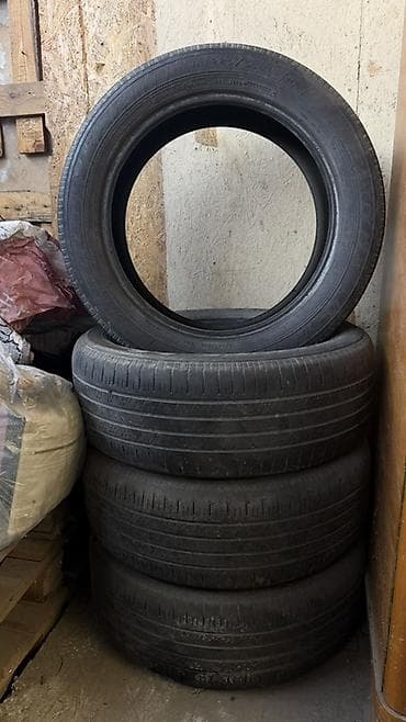 шины 22555 r18 зима: Комплект из 4 автомобильных шин. Характеристики: - Размер: 225/55 R18 — 1