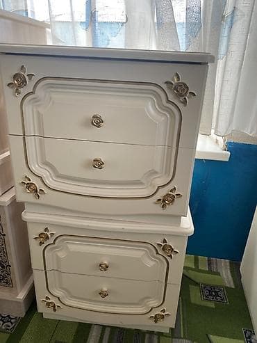 комод с доставкой: Комод для одежды, С зеркалом, Другой материал, цвет - Белый — 1