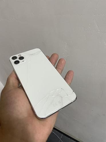 iphone 11 цена бишкек бу: IPhone 11 Pro Max, Колдонулган, 256 ГБ, Ак, 93 % — 5