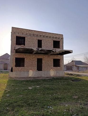 Үйлөр: 🏡 Продаётся недостроенный двухэтажный кирпичный дом 📍 с. Кой-Таш | 1 — 2