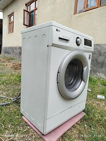 Кир жуучу машиналар: Кир жуучу автомат машина, Колдонулган, LG, 6 кг чейин, Фронталдык, Дүңүнөн — 3