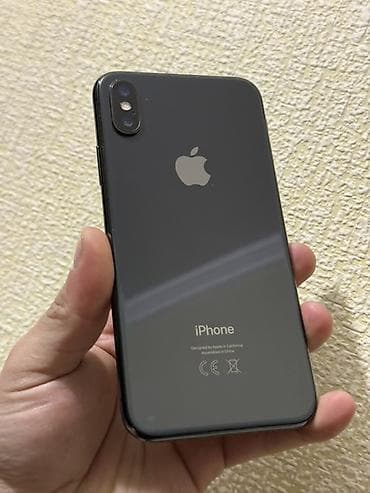 IPhone X, Б/у, 64 ГБ, Space Gray