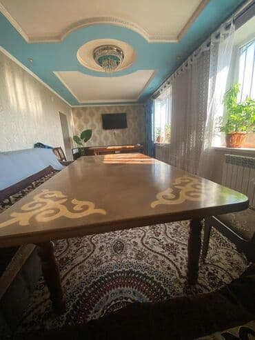 столы для совещаний: Кухонный стол, Б/у, Овальная, Нераскладной — 2