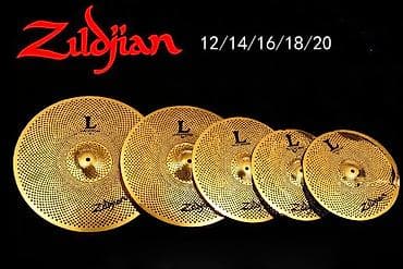 Аккордеоны: Продам новые барабанные тарелки Zildjian L80 Low Volume Абсолютно — 2